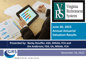 Virginia Retirement System (VRS) approves FY 2025-2026 employer ...