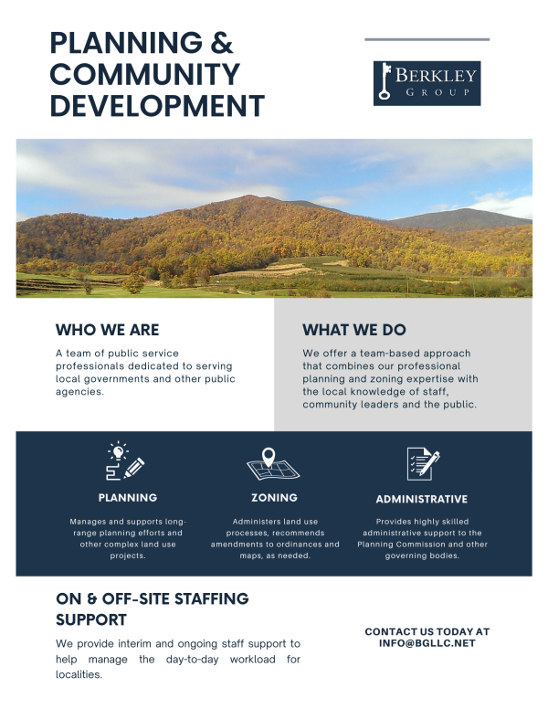 Advertisement – Planning & Community Development Advertisement - Planning & Community Development
