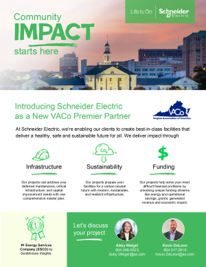 SchneiderElectricVACo Newsletter Ad